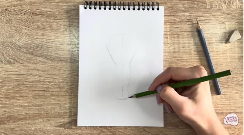 Рисуем Кисть-смётка