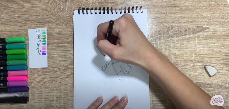 Рисуем Фортуна из "Команда Флоры"