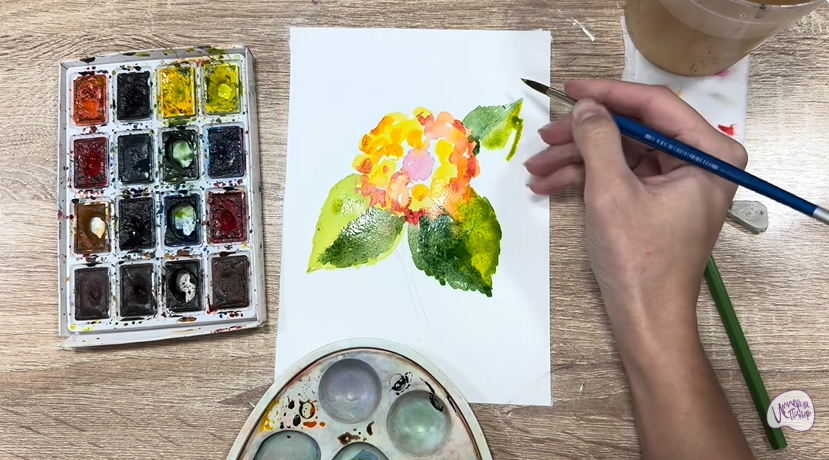 Рисуем Лантана