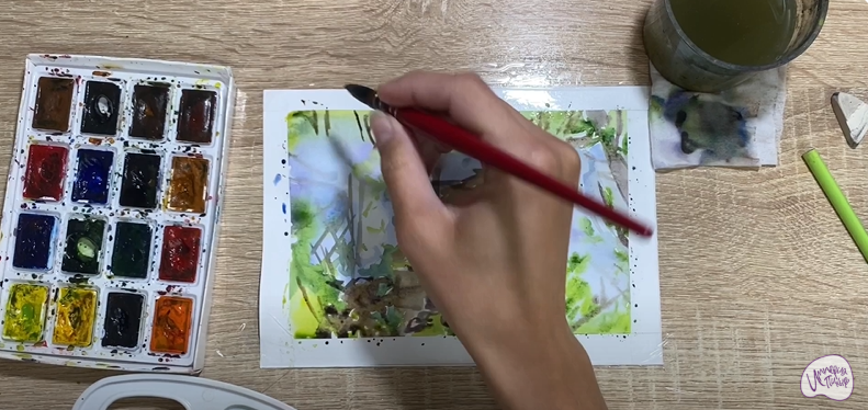 Рисуем Бобровая платина