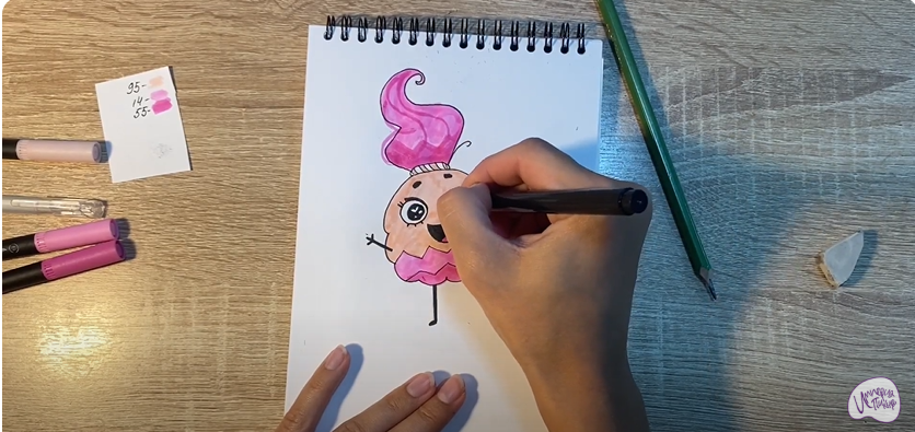 Рисуем Энн из "Лудлвилль"
