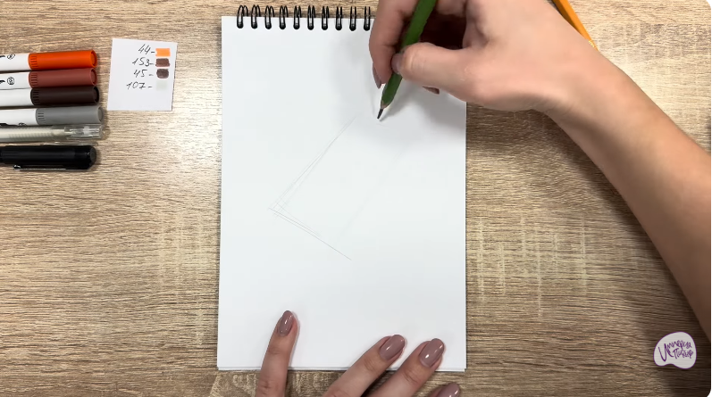 Рисуем Молочный ломтик