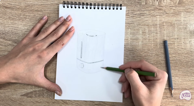 Рисуем Увлажнитель воздуха