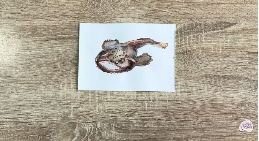 Рисуем Удильщик