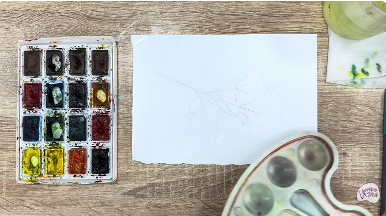 Рисуем Душица