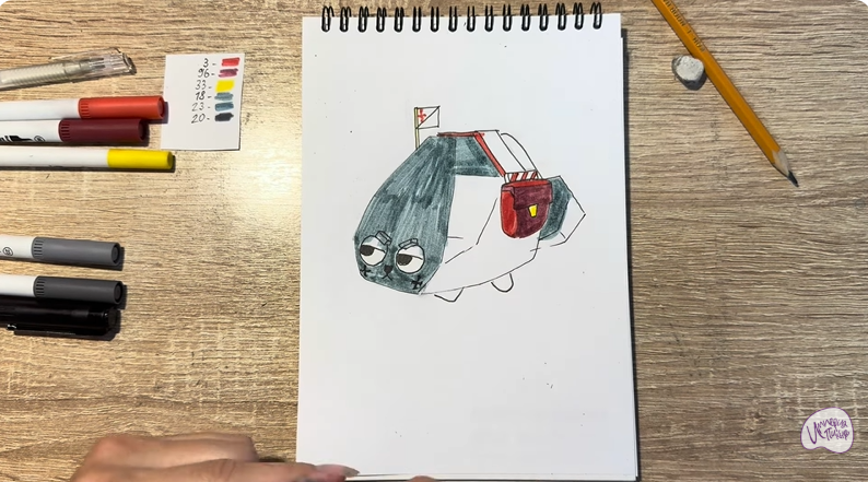 Рисуем Коул из "Мир Денди"