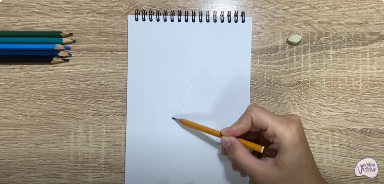 Рисуем Бабочка "Голубянка"