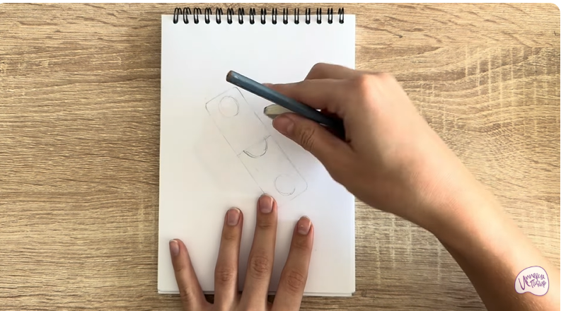 Рисуем Закладка для книг 