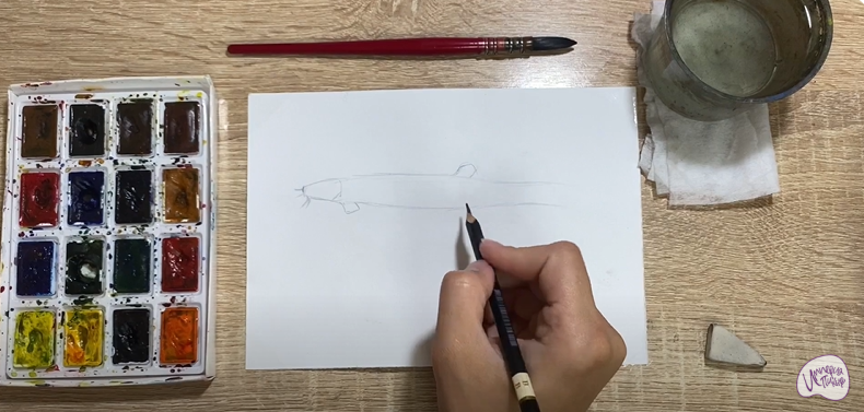 Рисуем Вьюн