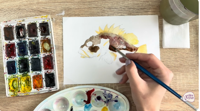 Рисуем Скорпена