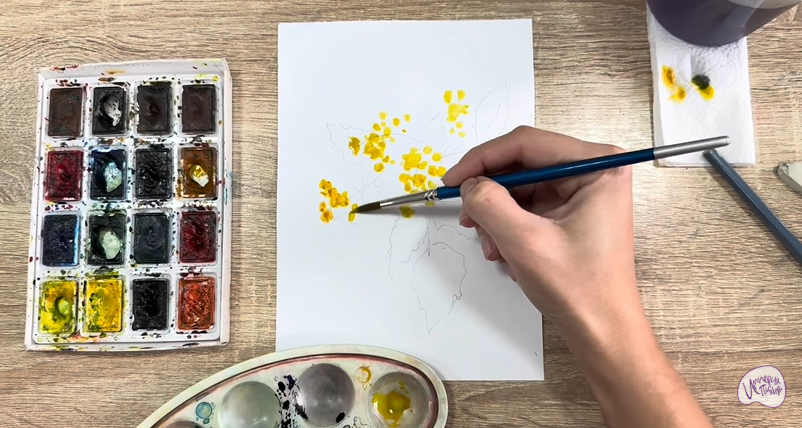 Рисуем Магония