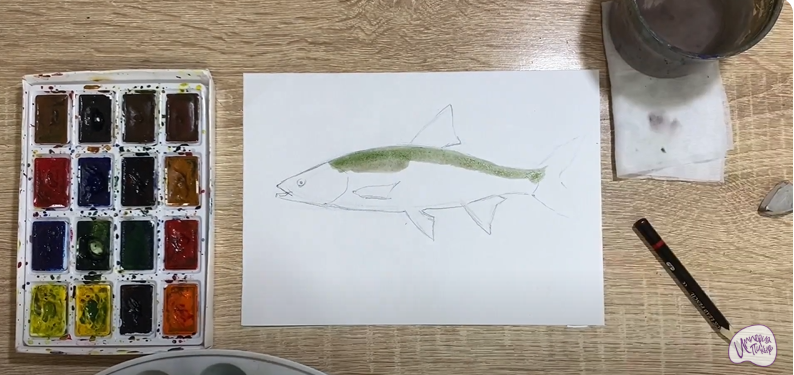 Рисуем Жерех