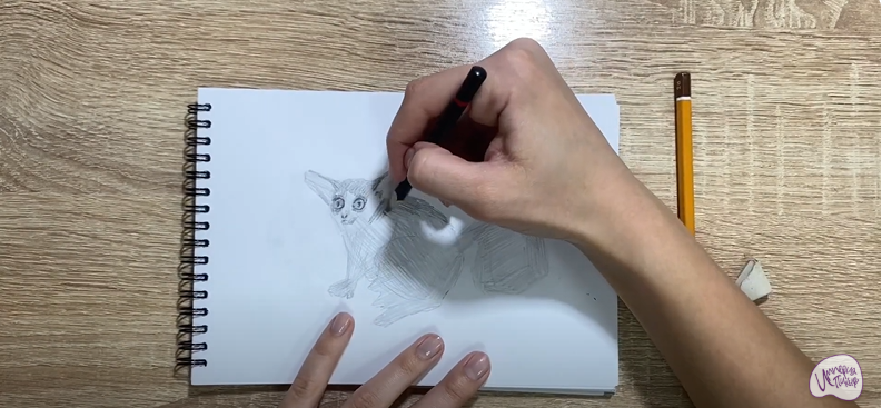 Рисуем Галаго