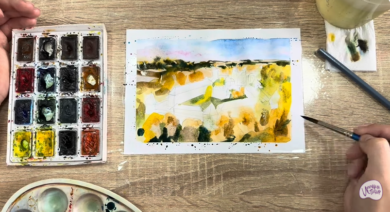 Рисуем Звенигород