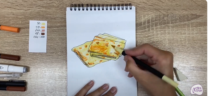 Рисуем Лаваш