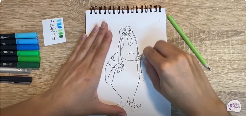 Рисуем Маффин из "Финник"