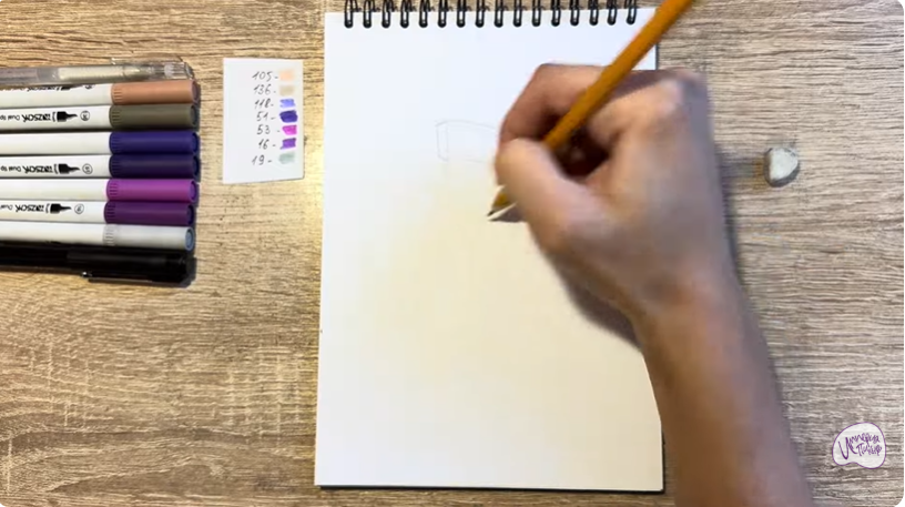 Рисуем Браша из "Мир Денди"