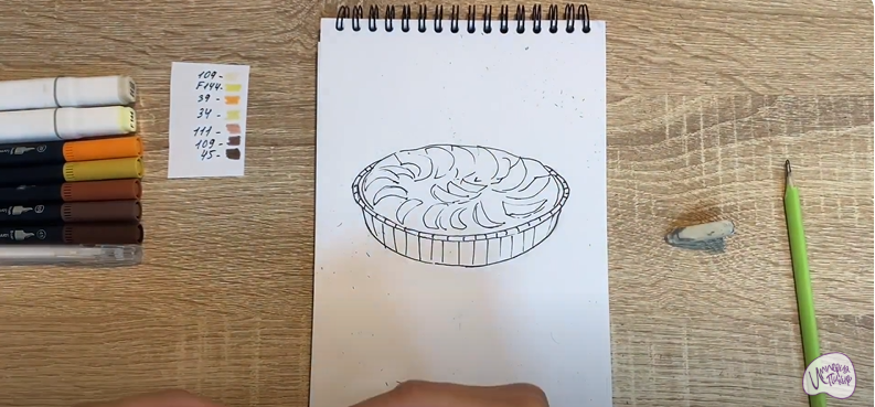 Рисуем Шарлотка