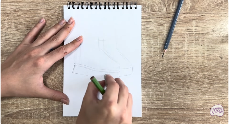 Рисуем Угги