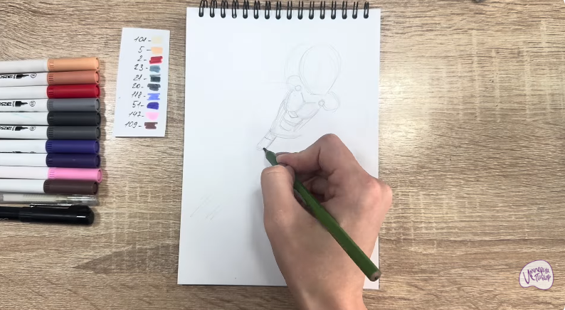 Рисуем Хиро Хамада из "Город Героев"