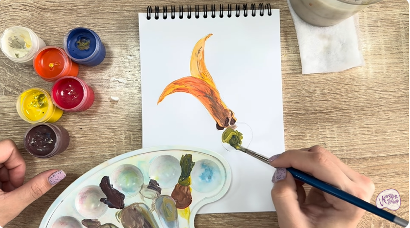 Рисуем Диптерокарпус