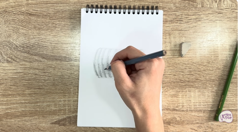 Рисуем Бигуди с липучкой