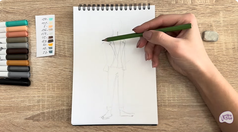 Рисуем Тадаши Хамада из «Города героев»