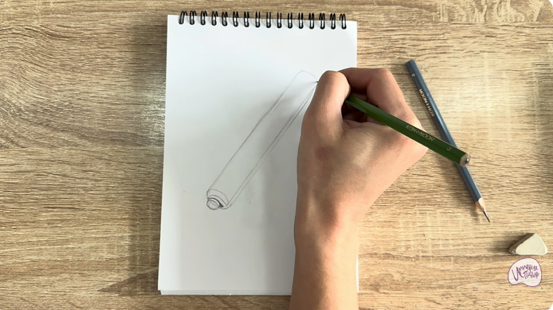 Рисуем Коклюшки для завивки