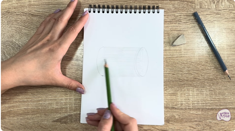 Рисуем Бигуди с липучкой