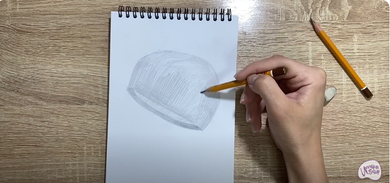 Рисуем Шапочка для бассейна