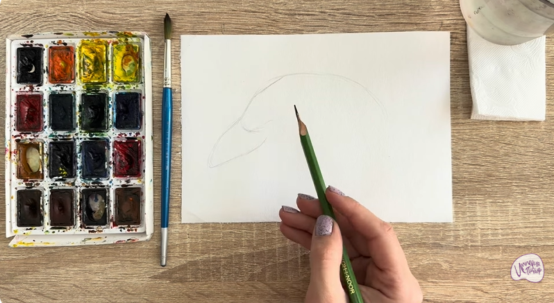 Рисуем Дюгонь