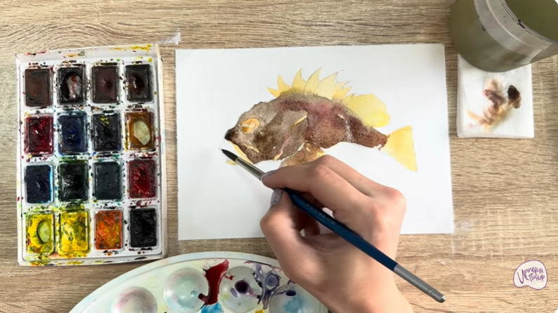 Рисуем Скорпена