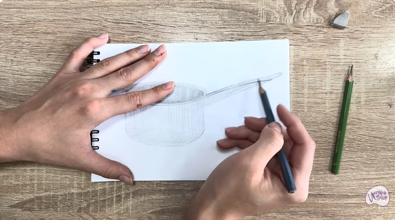 Рисуем Сотейник