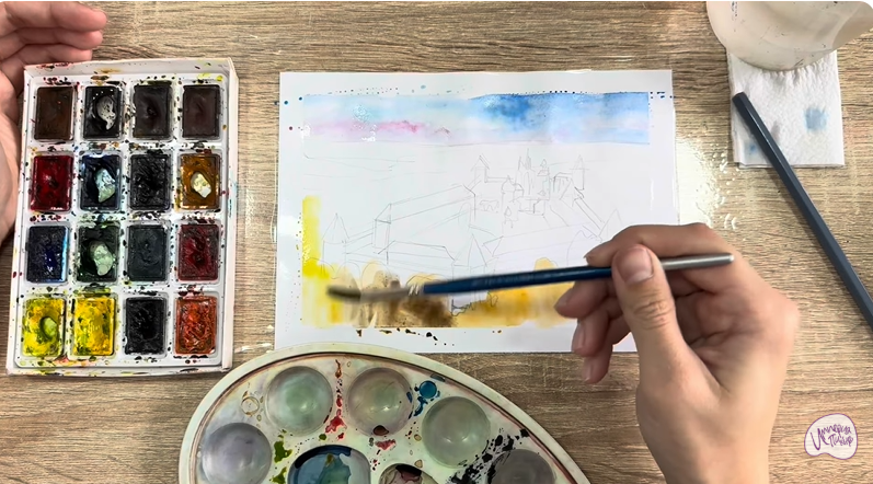 Рисуем Звенигород