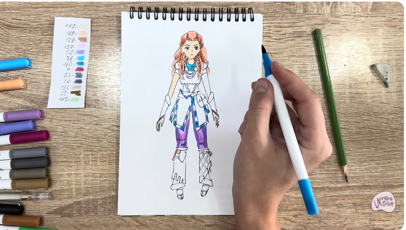 Рисуем Элой