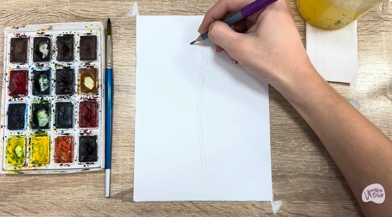 Рисуем Яснотка