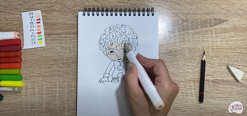 Рисуем Скаут из "Команда Флоры"