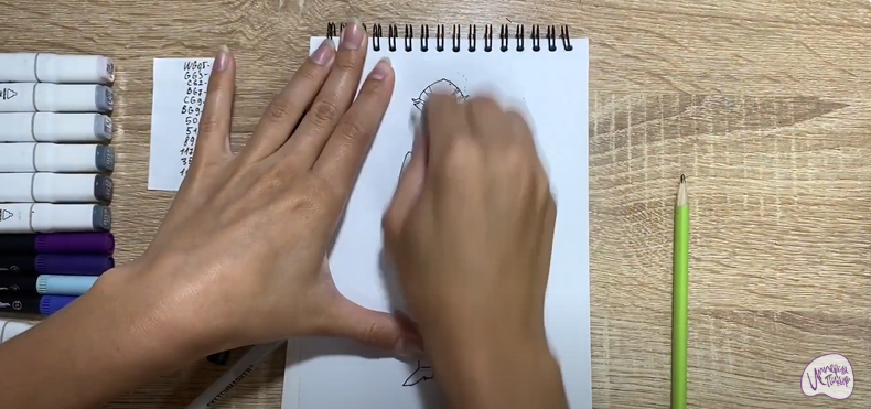 Рисуем Кощей Кощеевич из "Царевны"
