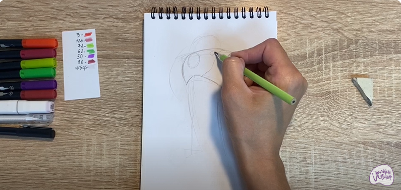 Рисуем Супергерой из "Геройчики"