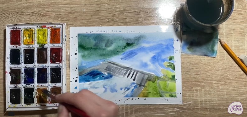 Рисуем ГЭС