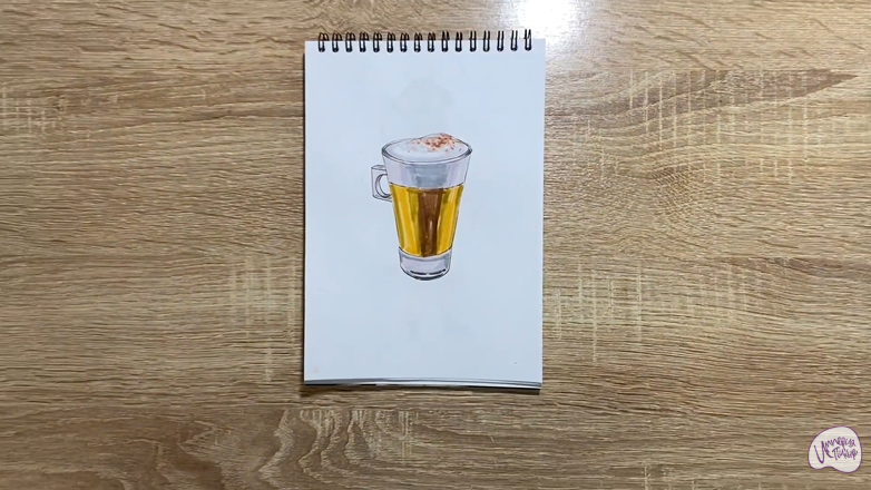 Рисуем Раф кофе