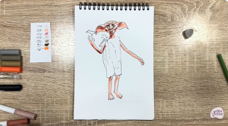 Рисуем Добби