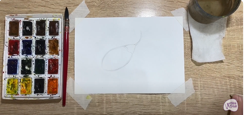 Рисуем Ягоды годжи