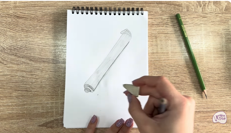 Рисуем Коклюшки для завивки