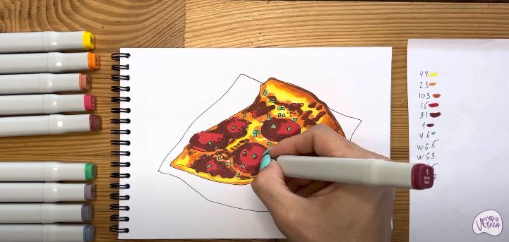 Рисуем Пицца