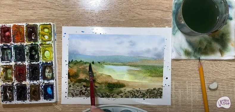 Рисуем Природная зона