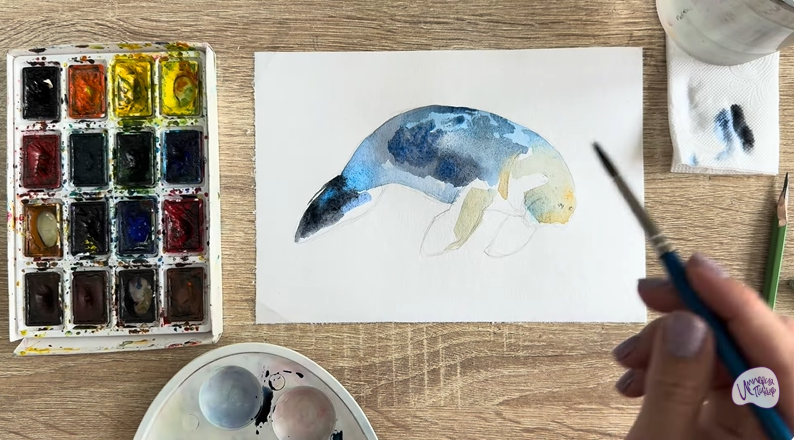 Рисуем Дюгонь