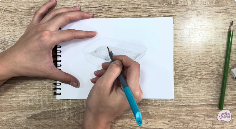 Рисуем Форма для запекания