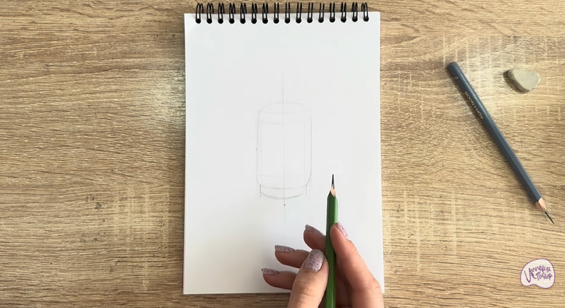 Рисуем Газовый баллон