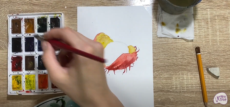 Рисуем Рамбутан